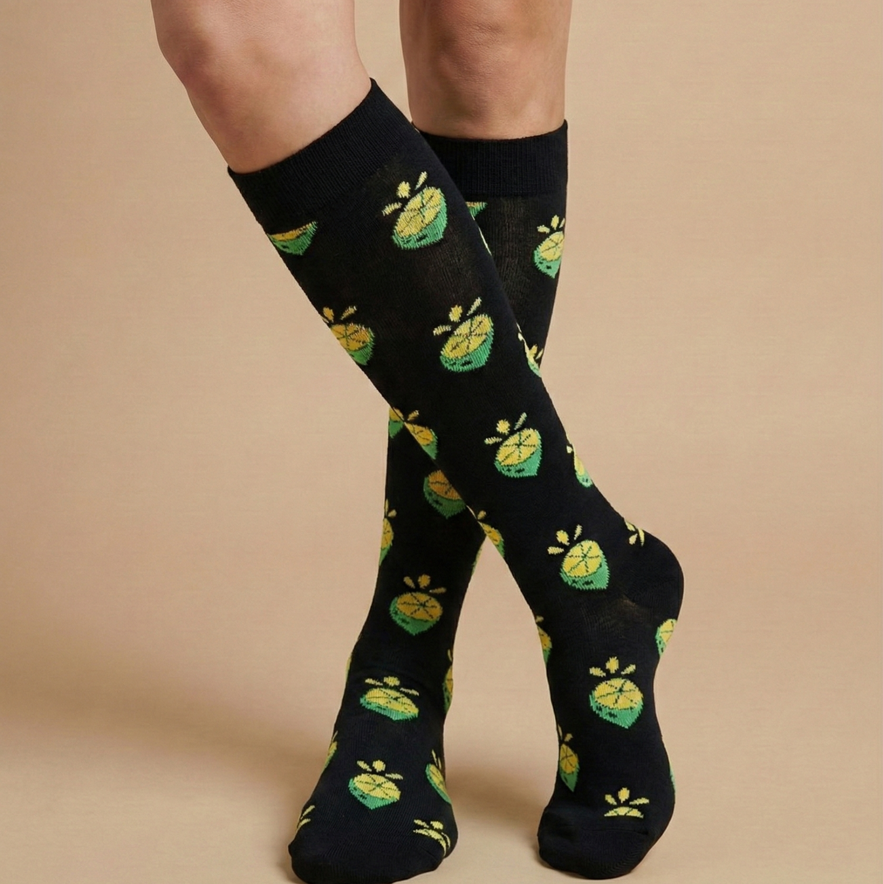 Sour Tiffany Lemon Socks