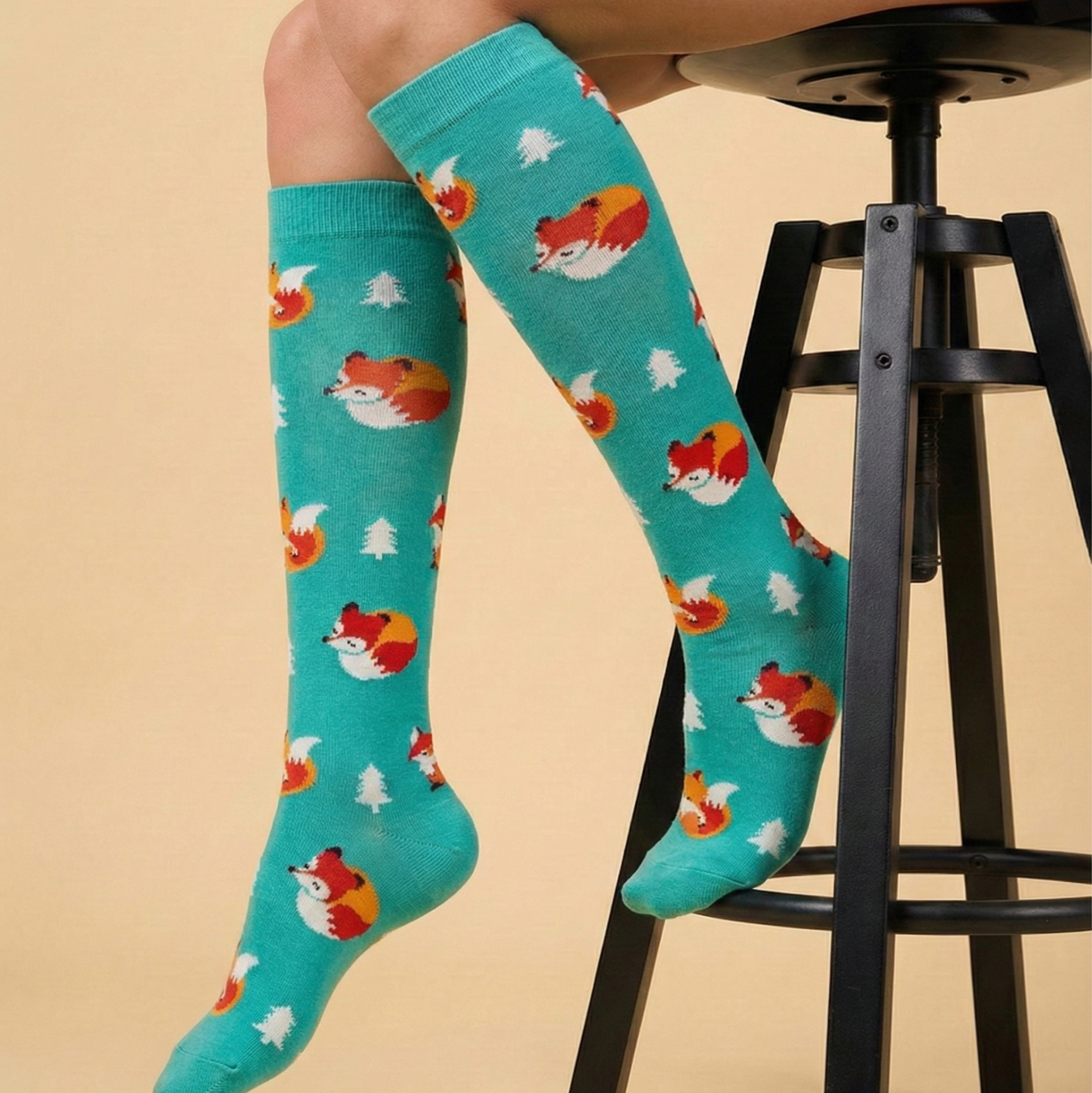 Sleeping Fox Socks