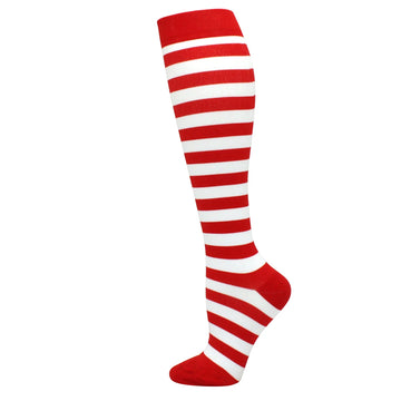 جوارب الأحمر والأبيض