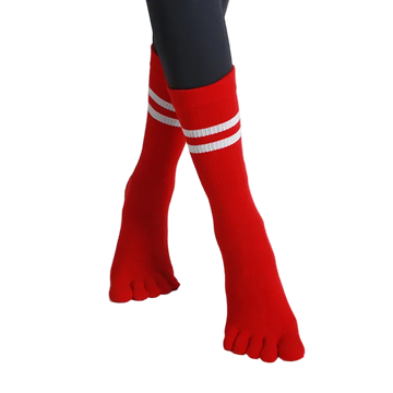 جوارب بيلاتس أحمر