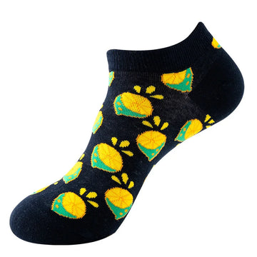 yellow lemon socks