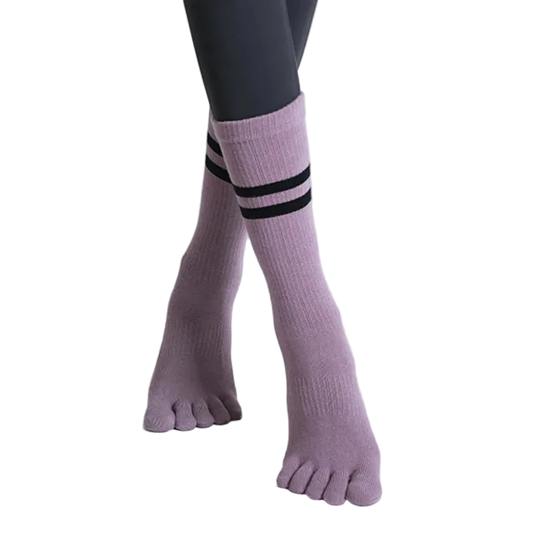 جوارب بيلاتس بنفسجي